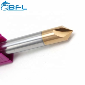 BFL Solid Carbide 4 Flutes <strong>Chamfer</strong> End <strong>Mill</strong> Tools Tisin-Coated - Product Image 4