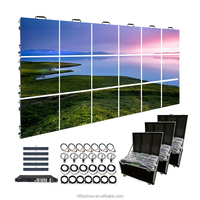 Kiralama Led ekran açık tam renkli Ledwall P3.9 P3.91 Led Video duvar 500x50 0/1000mm alüminyum pres döküm tabela ekranlar