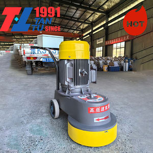 Terrazzo Mermer Dişli Tahrikli Endüstriyel Elektrikli Süpürge Beton Zemin Öğütücü Parlatma Makinesi - Product Image 4