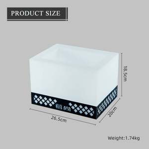 Bar Discotecas Fiesta KTV Proveedor Gran capacidad LED Cubos de hielo que brillan intensamente, Tinas de bebidas - Product Image 4