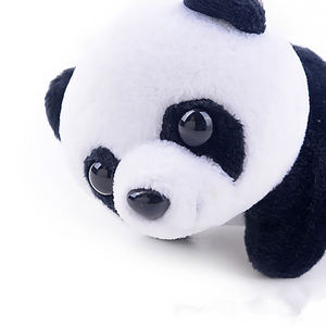 พวงกุญแจตุ๊กตายัดไส้รูปสัตว์หมีแพนด้าของเล่นปรับแต่งได้ดีไซน์ใหม่ - Product Image 6