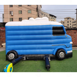 Tienda inflable publicitaria comercial en forma de coche personalizada para ferias comerciales para tienda y tienda de palomitas de maíz de Carnaval - Product Image 4