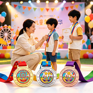 Medallas de Carnaval Personalizadas, Recuerdos para Eventos, Premios Personalizados al por Mayor, Medallones Metálicos para Actividades Infantiles, Venta Directa de Fábrica - Product Image 5