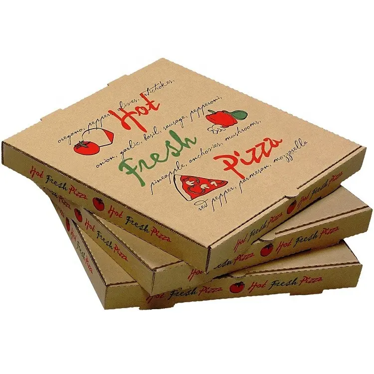 Embalagem personalizada para caixas de alimentos com logotipo ecológico personalizado por atacado