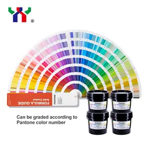 Ceres High Quality UV Flexo Ink For Film Printing UNS Rhodamine Red 5 Kg/can