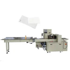 Automatic Plastic Pillow Shaped Bag Wrapping Sugar Packing Machine Flow Horizontal Packaging Machine