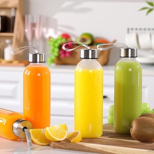 Bouteille d'eau en plastique PET transparente 500 ml avec marquage de <span class=keywords><strong>motivation</strong></span> pour jus et boissons, sans BPA, idéale pour les compléments alimentaires - Product Image 4
