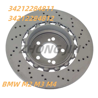 34212284811 34212284812 Disque de frein arrière 370x24MM pour BMW F87 M2 F80 M3 F82 M4