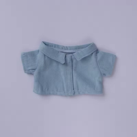 Vente en gros de chemises pour poupées de 17 cm, simples, en coton, taille basique, pour poupées de 10 cm, 15 cm, 20 cm