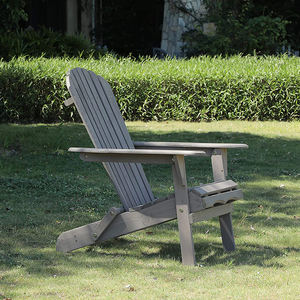 Nuevos Productos, Madera Maciza de Cedro Canadiense, Tumbona Plegable para Patio Exterior, Conjunto de Mesa y Silla Adirondack Moderna para Aplicaciones en Parques - Product Image 4