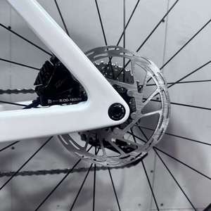 Bicicleta de Carretera Aero de Fibra de Carbono KOZO, Venta Directa de Fábrica, 700C, Shimano 105 7120-24s, Frenos de Disco Hidráulicos, OEM WHL-VORTEX-6810-2 - Product Image 5