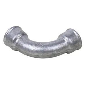 Jinmai PRO sản xuất Hot mạ kẽm uốn cong 90 độ nữ Threaded sắt dễ uốn phụ kiện đường ống - Product Image 1