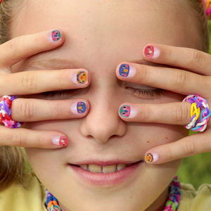 MD4137 4138 Autocollants pour ongles pour enfants Mideer, garçons et filles, sûrs, inoffensifs, princesse, imperméables, dessins animés, autocollants de tatouage pour bébés - Product Image 6