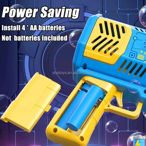 Máquina <span class=keywords><strong>de</strong></span> Burbujas Eléctrica Automática <span class=keywords><strong>de</strong></span> 40 Agujeros, <span class=keywords><strong>Pistola</strong></span> <span class=keywords><strong>de</strong></span> Burbujas con Luz, Popular Máquina para Hacer Burbujas - Product Image 4
