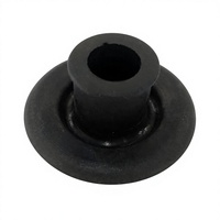 Passe-câble en caoutchouc EPDM automobile, manchon de passage cylindrique avec bride pour faisceau de câbles de panneau de carrosserie automobile