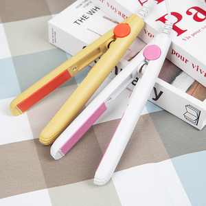 New Portable Curling Iro Ceramic <strong>Straightener</strong> Styling Tools Hair Curler Flat Iron Bangs <strong>Beard</strong> Mini Hair <strong>Straightener</strong> - Product Image 2