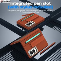 Nouvelle coque de qualité supérieure avec emplacement pour stylet, protection d'objectif, béquille, dragonne et protection intégrale de la charnière pour Z Fold 3-8/Iphone Duo
