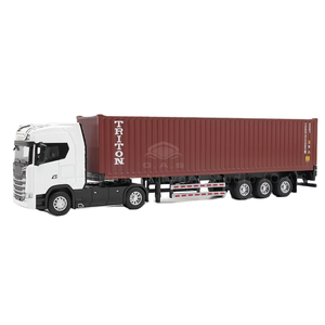 Modèle de conteneur O.A.S cadeau d'expédition d'usine personnalisé 1:50 <span class=keywords><strong>TRITON</strong></span> alliage matériel camion jouet modèle à l'échelle - Product Image 1