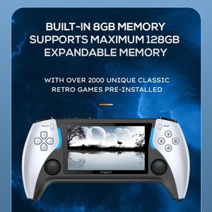 เครื่องเล่นเกมพกพา Project X รุ่นสล็อตคาสิโน หน้าจอ IPS 4.3 นิ้ว รองรับเกม PS1 แบบเรโทร - Product Image 6