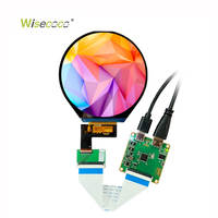 Wisecoco jam tangan pintar Panel LCD resolusi 3.4*800 bulat IPS 800 inci layar tampilan modul TFT Lcd melingkar