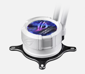 ใหม่ Strix LC III 360 ARGB สโนว์ไวท์คูลเลอร์2.1นิ้วจอแอลซีดีแบริ่งของเหลวในการเล่นเกมระบายความร้อน AIO CPU ใหม่ stri - Product Image 4