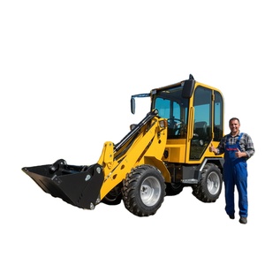 Home and Agricultural Hydrostatic Wheel Loaders 4x4 with Forks Mini Ce Cabins Are Hot Sale - Product Image 1