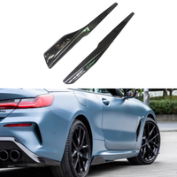 Kit de Alerón Lateral Personalizado para BMW Serie 8 G14/G15/G16, Estilo AC Mejorado, Fibra de Carbono, Accesorios para Auto