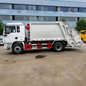 Camion à ordures compacteur arrière Shacman Euro 2 LHD à vendre - Product Image 3