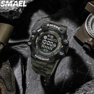 Reloj Digital Clásico de Camuflaje Negro Original de Fábrica SMAEL, Reloj de Pulsera Digital Económico para Hombre 8050MC - Product Image 4