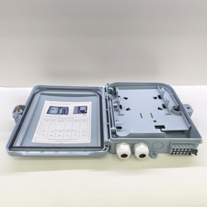 Waterproof Fiber Optic Cable Distribution Box FTTH Wall-mounted 8 Core Splitter Box 12-core Fiber Opitc Pigtails - Product Image 4