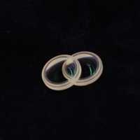 Lentille de collimation en verre asphérique Yun-L 3 mm, EFL 1,95 mm-8 mm, revêtement antireflet, personnalisable OEM, laser LED, garantie 1 an, 90 %