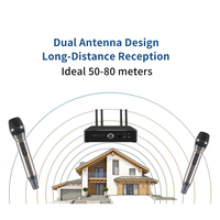 IHOMELIFE Aile ve Çocuklar İçin Ev Tipi Amfi Karaoke Seti Taşınabilir Kablosuz BT Hoparlör Mikrofonlu