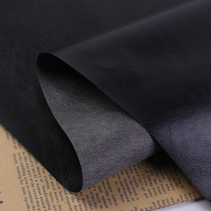 Usine directe 0.5mm PVC noir texturé tapisserie d'ameublement <span class=keywords><strong>canapé</strong></span> réparation artificielle Faux <span class=keywords><strong>cuir</strong></span> synthétique matériel fournitures pour canapés - Product Image 3