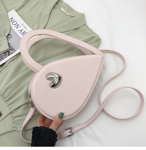 2025 National Fashion Vintage Cute Badge Lady Purse Handbag love Shape Special <strong>Peach</strong> <strong>Clutch</strong> Purse Creative PU Leather Sling <strong>Bag</strong> - Product Image 3