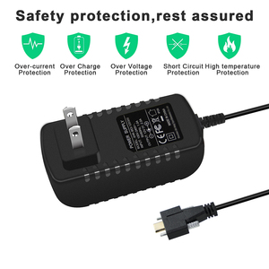 <b>12V</b> 2A <b>USB</b>-C Power Supply US Plug 24W Wall <b>Adapter</b> with Locking Screw Connector for CCTV Camera Display and Smart Devices - Product Image 1