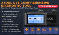 XTOOL D7S amélioré de XTOOL D7 outil d'analyse bidirectionnelle système complet outils de Diagnostic de voiture codage ECU 38 + sert avec CANFD DOIP
