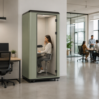 Kabin Kantor Modern Prefabrikasi Kedap Suara, Pod Privasi, Ruang Isolasi Suara, Pod Kantor
