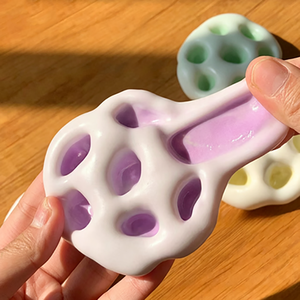 <b>Hand</b>-<b>Molded</b> Moldable TPR Glutinous Rice Balls Slow Rebound Stress-Relieving Stretch Mochi Squishy Squeeze Toys - Product Image 2