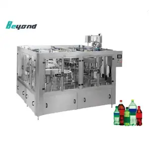 Máquina de llenado de refrescos carbonatados de botellas de PET/fabricación/planta de fabricación