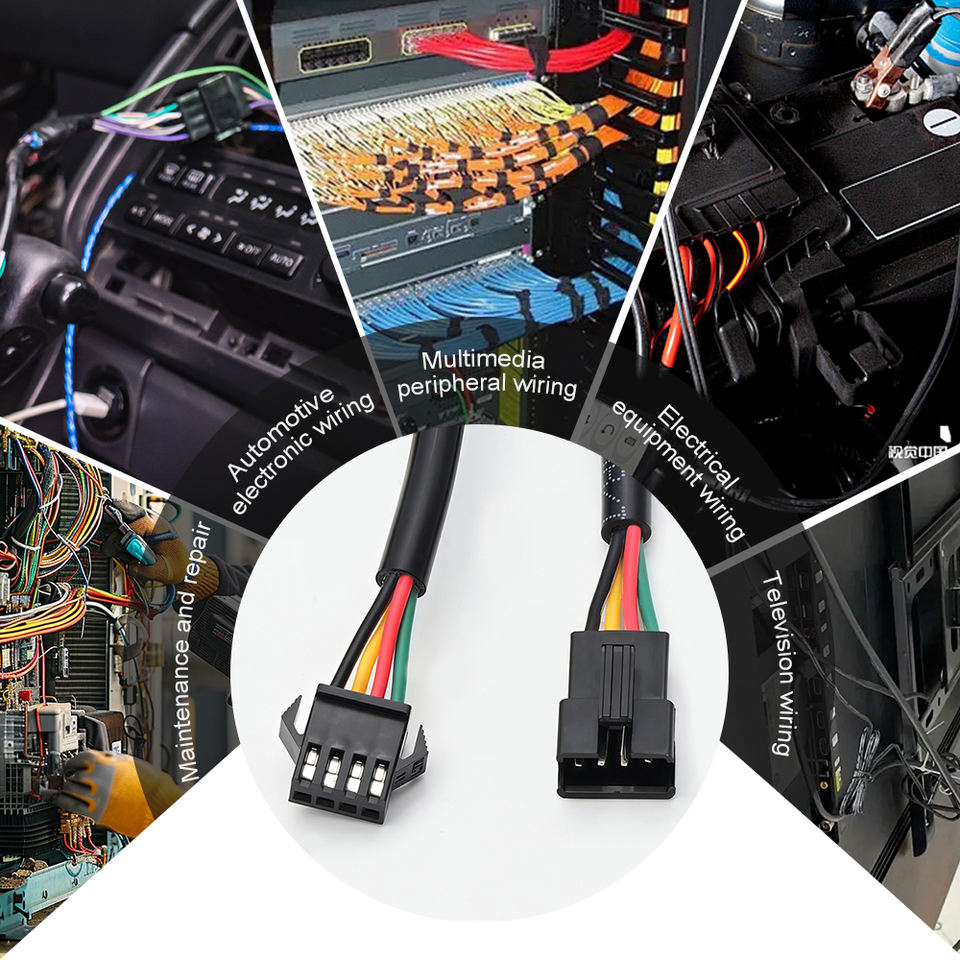 Custom Universal 6 Pin Terminal Automotive Wire Harness - Hongju HJ-WH-C05 | besttimetogotobed.top