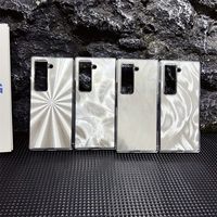 Luxus Slim Laser Feather Aurora PC Harts chale Für Samsung Galaxy Z Fold Special / Z Fold 6 Slim/W25 SE Klapp schutzhülle