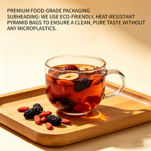 Tisana alle erbe di datteri rossi, goji e gelso per il benessere femminile - Senza zucchero, senza caffeina, naturale, nutriente per il sangue, per la cura della pelle e la bellezza - Product Image 4