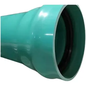 Grote Diameter Begraven Druk Drainage Pijp PVC-UH Rioolbuis Socket Expansieverbinding