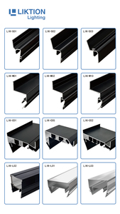 Película de techo elástica, pista de cortina de PVC, perfil de aluminio, tela de tensión elástica, techo con difusor, blanco y negro - Product Image 4