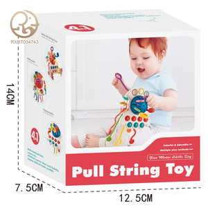 Juguete Mordedor Montessori Unisex para Bebés, Forma de Biberón, Silicona de Grado Alimenticio, Juguete Sensorial para Bebés de 18 Meses - Product Image 4