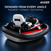 Bateau électrique 15KW, kart aquatique haute vitesse, mini jet-boat monoplace, bateau tamponneur pour parc aquatique et complexe hôtelier, OEM