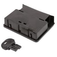 Boîte à appâts pour rats en plastique avec couvercle rabattable verrouillable, étanche, durable, sûre, piège à rongeurs