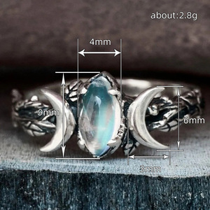 Anello vintage di tendenza per donna e uomo, accessorio gioiello unico e alla moda per tutti i giorni. - Product Image 4