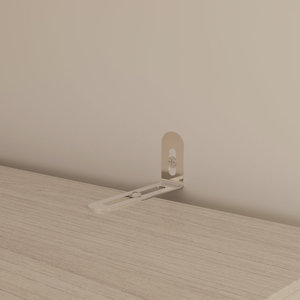 Armario Esquinero Moderno <span class=keywords><strong>en</strong></span> Forma de <span class=keywords><strong>L</strong></span> con Seis Estantes Interiores, Armario de <span class=keywords><strong>Madera</strong></span> para Ropa con Barra Extraíble para Sala de Estar o Comedor - Product Image 4