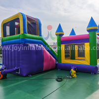 Château gonflable commercial de haute qualité pour l'extérieur avec toboggan, château gonflable pour enfants et adultes, personnalisation disponible